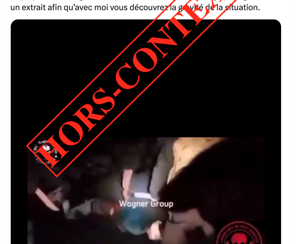 HORS CONTEXTE: Cette vidéo n’a pas été filmée à Tinzawaten, au Mali