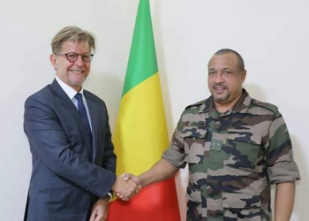 Le chef de la mission Eucap-Sahel-Mali reçu en audience par le ministre de la sécurité et de la protection civile
