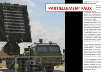 Partiellement Faux : Cette image ne montre pas la réception d’équipements militaires russes par l’armée nigérienne