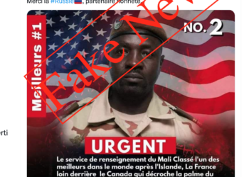 Aucun classement ne prouve que les services de renseignement maliens occupent la cinquième place au monde 