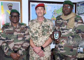 Coopération Mali-Allemagne : Fin de mission du Chef de Groupe des Conseillers Technique Militaires allemands au Mali.