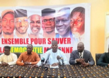 Bamako : une conférence de presse en faveur de la démocratie interrompue par des partisans de la transition