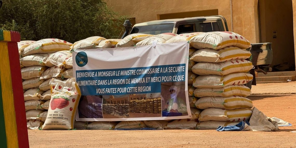 Ménaka reçoit 535 tonnes de céréales, un soulagement pour des milliers de familles